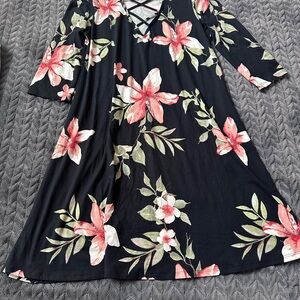 Fig & Olive Floral Dress